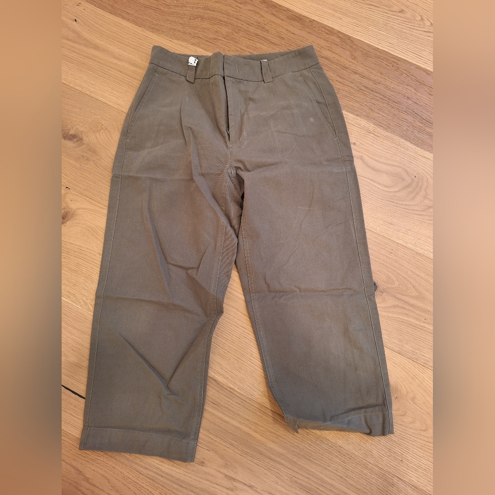 Vince midrise cotton crop pants